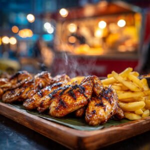 COMBO 4: Chicken Wings with Fries